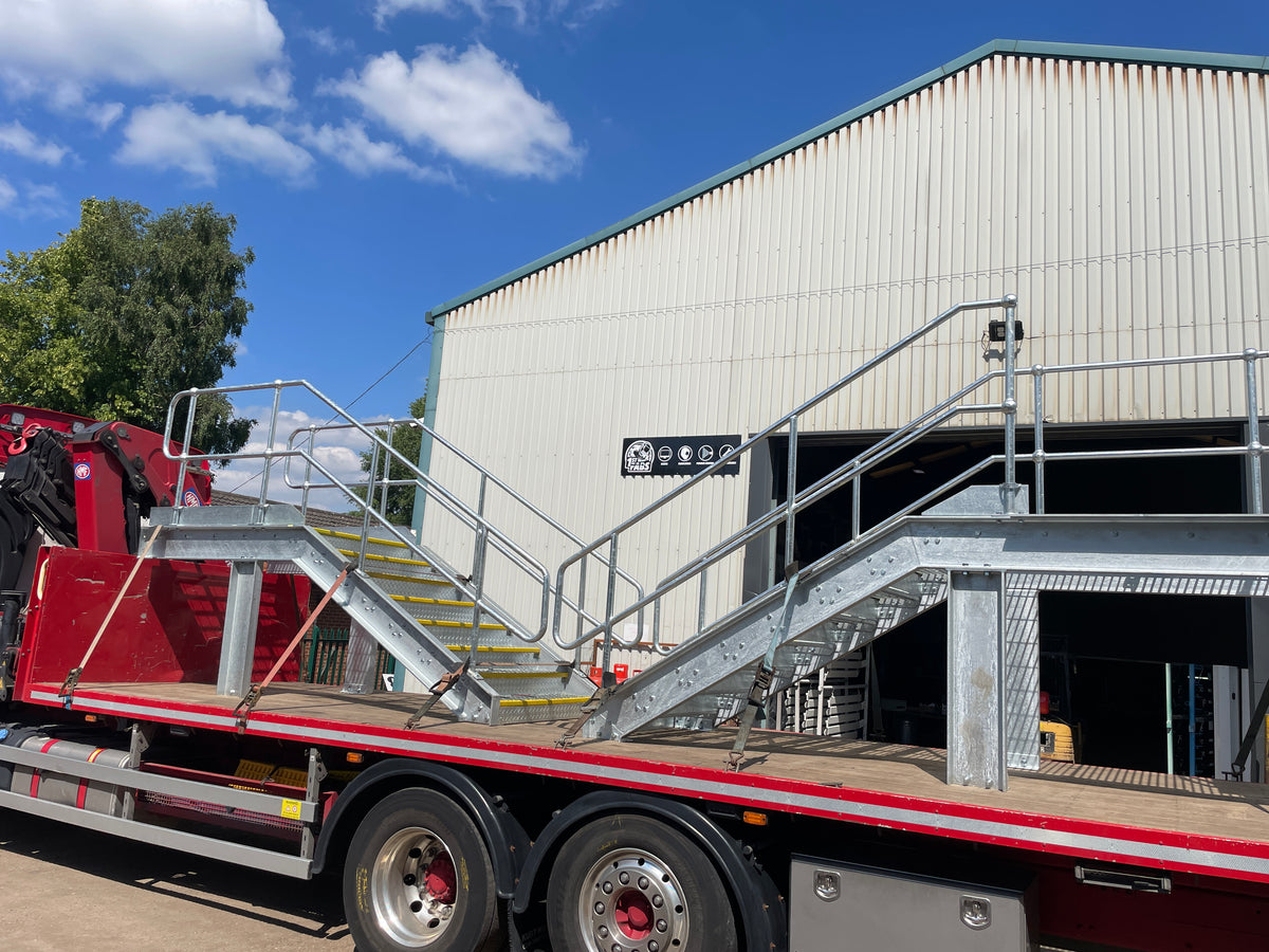 Loading Bay Access Stairs – First Fabs